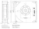 Центробежный вентилятор Ebmpapst RG 160-28/14 NTDA