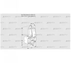 VAS1W0/W25R/NW (88017376) Газовый клапан Kromschroder