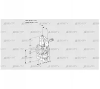 VAD240R/NW-50A (88031433) Газовый клапан с регулятором давления Kromschroder