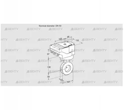 IBGF50Z05/20-30W3T (88301271) Дроссельная заслонка Kromschroder