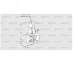 VAS240F/LWSR (88004880) Газовый клапан Kromschroder
