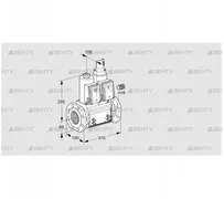 VCS780F05NLQR3B/MMMM/PPPP (88207000) Сдвоенный газовый клапан Kromschroder