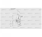 VAD1-/25R/NYGR-25A (88027477) Газовый клапан с регулятором давления Kromschroder