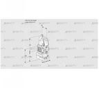 VAD3-/50R/NK-50A (88030693) Газовый клапан с регулятором давления Kromschroder