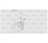 VAD115R/NQ-25B (88000342) Газовый клапан с регулятором давления Kromschroder