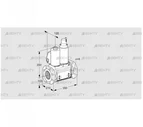 VCS8T100A05NLQLB/PPPP/PPPP (88206906) Сдвоенный газовый клапан Kromschroder