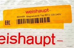 Жидкотопливный электромагнитный клапан Weishaupt, 604489