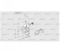 VAD240R/NK-50A (88033130) Газовый клапан с регулятором давления Kromschroder