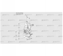 VAG1-/20R/NQGRAE (88032265) Газовый клапан с регулятором соотношения Kromschroder