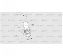 VAD1-/20R/NPGL-100A (88027511) Газовый клапан с регулятором давления Kromschroder