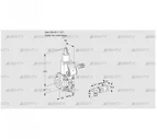 VAS240/-R/LW (88007936) Газовый клапан Kromschroder